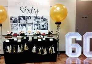 60 Birthday Table Decorations 60th Birthday Party Ideas