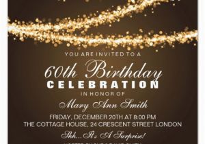 60 Surprise Birthday Invitations 60th Birthday Invitation Cards Design 101 Birthdays