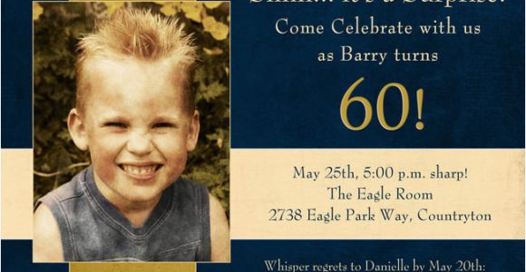 60 Surprise Birthday Invitations Surprise 60th Birthday Party Invitations Wording Free