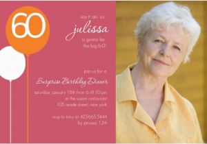 60 Year Old Birthday Invitations Dusty Rose 60th Birthday Surprise Party Invitation 60th