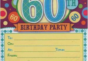 60 Year Old Birthday Invitations Free Printable 60th Birthday Invitations Bagvania Free