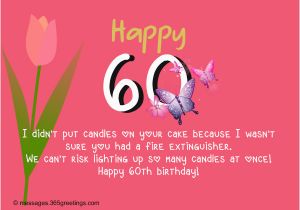 60th Birthday Card Message Best Birthday Wishes 365greetings Com