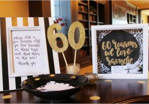 60th Birthday Decorations Black and White Black White and Gold 60th Birthday Party Ideas Child at