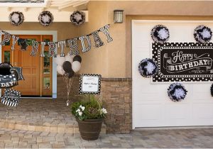 60th Birthday Decorations Black and White Black White Birthday Party Supplies Party City