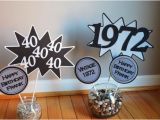 60th Birthday Decorations Cheap 40th 50th 60th Birthday Centerpiece Vintage 1977 1967