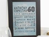 60th Birthday Experience Ideas for Him 60th Birthday Gifts Present Ideas for Men Chatterbox Walls