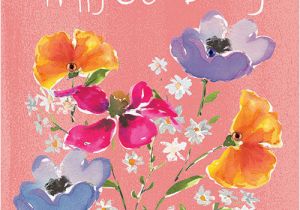 60th Birthday Flowers Delivered Floral 60th Birthday Card Karenza Paperie
