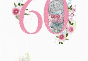 60th Birthday Flowers Delivered Me to You 60th Birthday Flowers Card Characterwise