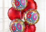 60th Birthday Flowers Delivered Uk Gift Delivery 60th Birthday Balloon Bouquet isle Of