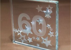 60th Birthday Gifts for Her Ideas 60th Birthday Gift Ideas Spaceform Glass token Sixty Gifts