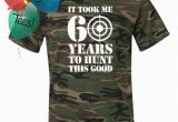 60th Birthday Gifts for Him Birthday Gift Ideas for Hunter 1957 Birthday Present for Him