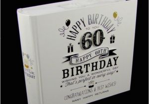 60th Birthday Ideas for Him Uk Signography Photo Album 4×6 60th Birthday