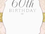 60th Birthday Invitation Template Free Printable 60th Birthday Invitation Templates Free