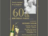 60th Birthday Invitation Template Surprise 60th Birthday Party Invitation Template