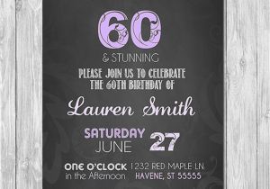 60th Birthday Invitation Templates 20 Ideas 60th Birthday Party Invitations Card Templates