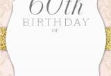 60th Birthday Invitation Templates Free Printable 60th Birthday Invitation Templates Free