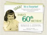 60th Birthday Invitation Wording Funny Surprise 60th Birthday Invitation Digital Printable File