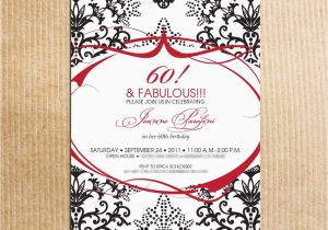 60th Birthday Invitations for Her 20 Ideas 60th Birthday Party Invitations Card Templates