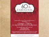 60th Birthday Invitations for Her 20 Ideas 60th Birthday Party Invitations Card Templates