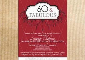 60th Birthday Invitations for Her 20 Ideas 60th Birthday Party Invitations Card Templates