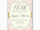 60th Birthday Invitations for Women Elegant 60th Birthday Invitations Women 39 S 60th