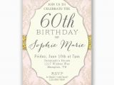 60th Birthday Invitations for Women Elegant 60th Birthday Invitations Women 39 S 60th