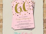 60th Birthday Invite Ideas 20 Ideas 60th Birthday Party Invitations Card Templates