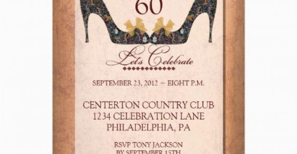 60th Birthday Invite Ideas 20 Ideas 60th Birthday Party Invitations Card Templates