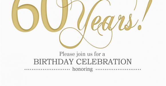 60th Birthday Invites Free Template Free Printable 60th Birthday Invitation Templates Free