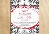 60th Birthday Party Invitations for Her 20 Ideas 60th Birthday Party Invitations Card Templates