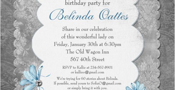 60th Birthday Party Invitations for Her Free Printable 60th Surprise Birthday Party Invitations