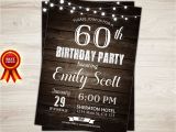 60th Birthday Party Invitations for Him 96 40th Birthday Party Invitations for Men Vintage