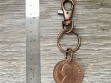 60th Birthday Presents Male Australia 1958 Australian Kangaroo Coin Key Chain 60th Birthday