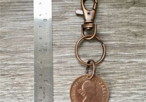 60th Birthday Presents Male Australia 1958 Australian Kangaroo Coin Key Chain 60th Birthday