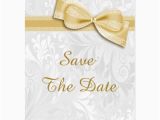 60th Birthday Save the Date Cards 60th Birthday Damask and Faux Bow Save the Date Postcard