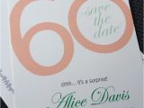 60th Birthday Save the Date Cards Custom 60th Birthday Party Save the Date Joan 39 S Heart