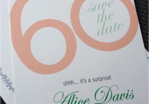 60th Birthday Save the Date Cards Custom 60th Birthday Party Save the Date Joan 39 S Heart