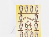 64th Birthday Card Funny 64th Birthday Funny 64th Birthday Greeting Cards