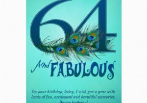 64th Birthday Card Happy 64th Birthday Cards Happy 64th Birthday Card