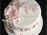 65th Birthday Flowers 65th Birthday Cake White Pink Flowers Allies Stuff