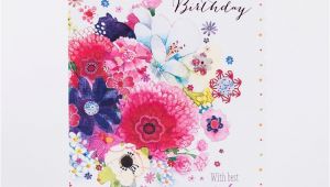 65th Birthday Flowers 65th Birthday Card Bunch Of Flowers Only 99p