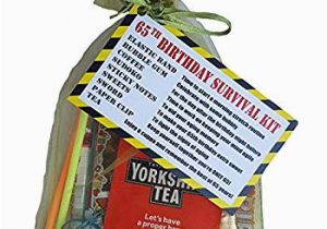 65th Birthday Gifts for Him Uk 65th Birthday Survival Kit for Him Royal Blue Joke A