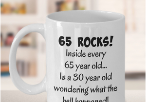 65th Birthday Gifts Male Happy 65 Year Old 1954 65th Birthday Gift Mug for Women or