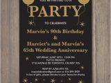 65th Birthday Invitation Wording Birthday Invitation Anniversary Invitation 65th 90th