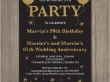 65th Birthday Invitation Wording Birthday Invitation Anniversary Invitation 65th 90th