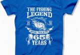 65th Birthday Present Ideas for Him 65th Birthday T Shirt Outdoorsman Gifts for Him Bday