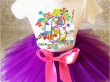 6th Birthday Girl Outfits Candyland Candy Pink Purple 6th Sixth Girl Birthday Tutu