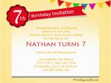 7 Year Old Birthday Invitation Wording Girls 7th Birthday Program Just B Cause