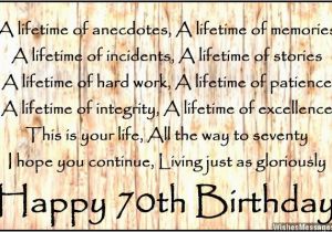 70 Birthday Card Sayings 70 Year Old Birthday Quotes Quotesgram