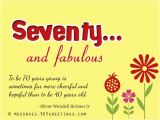 70 Birthday Card Sayings 70th Birthday Wishes and Messages 365greetings Com